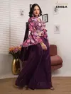 Amoha Trendz C4006  Printed And Embroidered Work Indo Western Bulk Orders In India